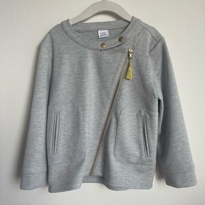 Egg By Susan Lazar Girls grey Jacket Size 6
